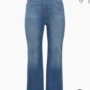 Spanx wide leg front seam jeans-medium